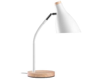 slomart Stolna lampa Tracer Scandi, bijela