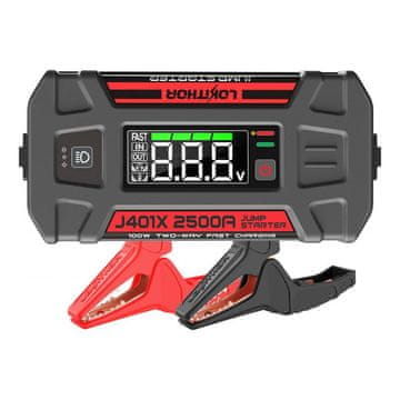 Lokithor Lokithor J401X Jump Starter / Booster 2500A + Powerbank 20000mAh + Svjetiljka 4-u-1 uređaj koji radi na -40°C