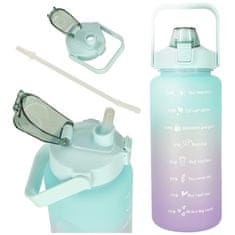 Ikonka Sport Bidon s vodom slamkom 2000 ml