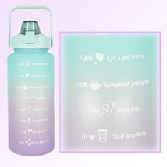 Ikonka Sport Bidon s vodom slamkom 2000 ml