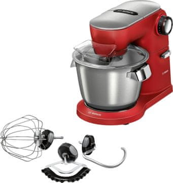 Bosch MUM9A66R00 OptiMUM kuhinjski robot, 1600 W, crvena