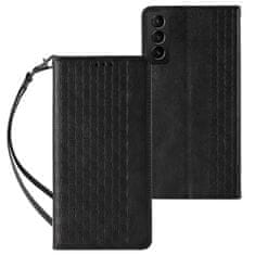 MG Magnet Strap preklopna maska za Samsung Galaxy S23 Ultra, crno