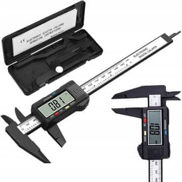 SATIS LCD digitalni kljunasti mjerač 150mm PVC