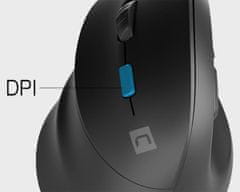 Natec CRAKE 2 vertikalni bežični miš, 2400DPI, Bluetooth, za ljevoruke korisnike