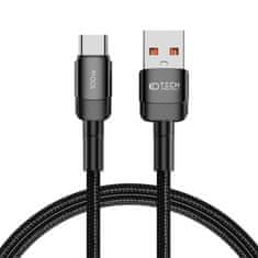 Tech-protect Ultraboost Evo kabel USB / USB-C 100W 5A 1m, crno
