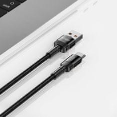 Tech-protect Ultraboost Evo kabel USB / USB-C 100W 5A 0.5m, crno