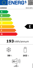 Gorenje RKI415EP1 ugradbeni kombinirani hladnjak