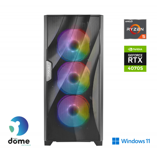 Anni Gamer Extreme stolno računalo, R5-5600X, 32GB, SSD2TB, RTX4070 Super, W11H (G8-1007-W)