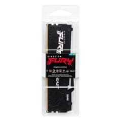 Kingston Fury Beast RAM pomnilnik, 32 GB, 5600 MT/s, DDR5, CL40, XML, RGB, 1 kos (KF556C40BBA-32)