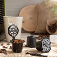 InnovaGoods Set od 3 kapsule za kavu za višekratnu upotrebu Recoff 