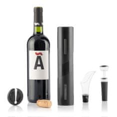 InnovaGoods Električni otvarač s dodacima za vino Corking 