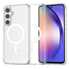 Tech-protect FlexAir Hybrid MagSafe maska za Samsung Galaxy A55 5G, proziran