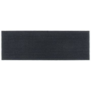 Vidaxl Otirač za vrata, tamnosiva, 100x300 cm, kokosova vlakna, čupava