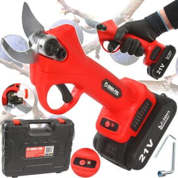 MAR-POL 21 U bateriji. škare za rezidbu loze do 25mm 2x2Ah