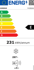 Gorenje FH30EAW škrinja za zamrzavanje