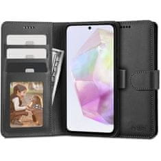 Tech-protect Wallet preklopna maska za Samsung Galaxy A35 5G, crno