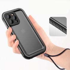 Tech-protect ShellBox IP68 maska za iPhone 14 Pro Max, crno