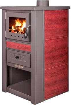 Pro-termo Nova Ceramic kamin, crveni