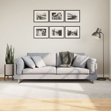 Vidaxl IZA tepih, niski flor, krem, 160x230 cm