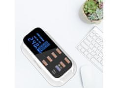 Verkgroup 8x USB 3.0 brzi LCD punjač 5-12V 40W