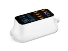 Verkgroup 8x USB 3.0 brzi LCD punjač 5-12V 40W