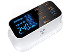 Verkgroup 8x USB 3.0 brzi LCD punjač 5-12V 40W
