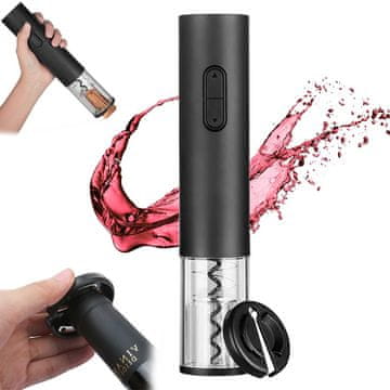 Verkgroup Automatski električni otvarač za vino s čepom