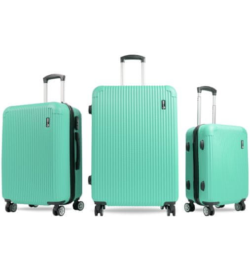 Aga Travel Set putnih kofera MR4652 Tirkizna