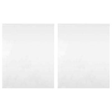 Vidaxl Zrcalne folije 2 kom samoljepljive 90 x 150 cm PET