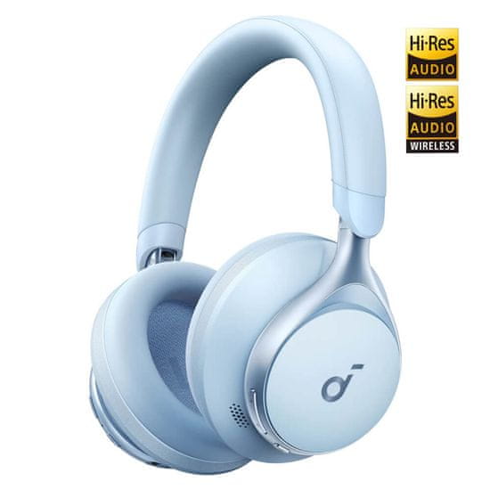 Anker Soundcore Space One On-Ear bežične slušalice, plava (A3035G31)