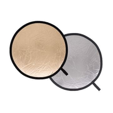 Manfrotto Dvostrani sklopivi reflektor 75 cm Solarni zlatni/srebrni (LR3036)