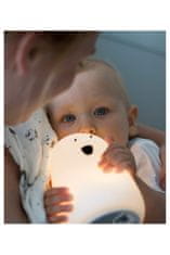 Rabbit&Friends meko svjetlo, medo s daljinskim upravljačem, bijeli, USB-C