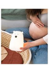 Rabbit&Friends meko svjetlo, medo s daljinskim upravljačem, bijeli, USB-C