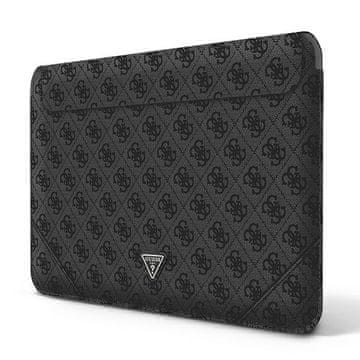 Guess 4G Uptown trokutasti logo omot - torba za prijenosno računalo 13"/14" (crna)