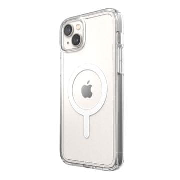 Speck Gemshell + MagSafe - maskica za iPhone 14 Plus s pola MICROBAN folije (prozirna)