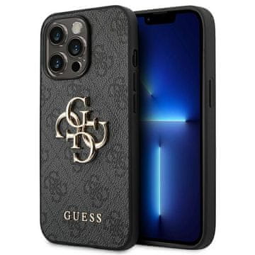 Guess Guess 4G Big Metal Logo futrola za iPhone 14 Pro - Siva