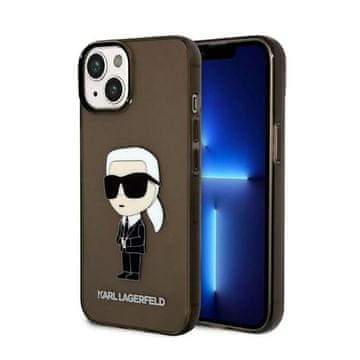 Karl Lagerfeld IML NFT Ikonik - maskica za iPhone 14 Plus (crna)