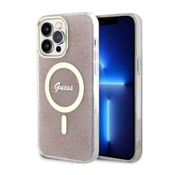 Guess 4G MagSafe - maskica za iPhone 14 Pro Max (roza)