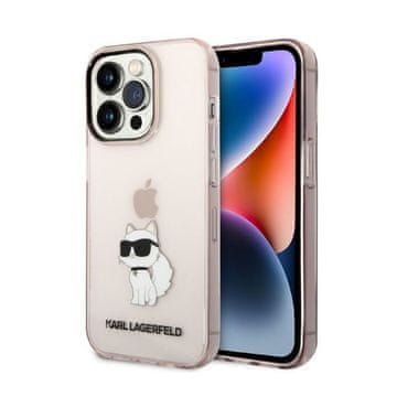 Karl Lagerfeld IML NFT Choupette - maskica za iPhone 14 Pro (roza)