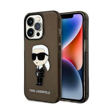 Karl Lagerfeld IML NFT Ikonik - maskica za iPhone 14 Pro Max (crna)