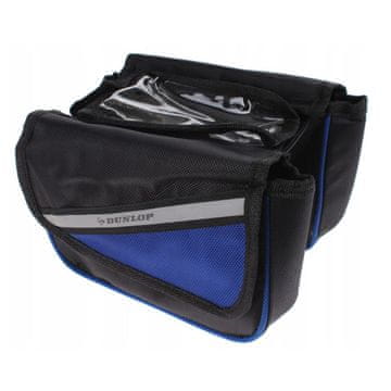 Dunlop - Torba/Posuda za okvir bicikla (Crna/Plava)