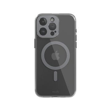 Moshi iGlaze MagSafe - maskica za iPhone 15 Pro Max (meteoritno siva)
