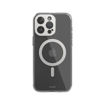 Moshi iGlaze MagSafe - maskica za iPhone 15 Pro Max (srebrna)