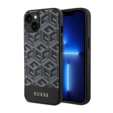 Guess GCube Stripes MagSafe - maskica za iPhone 14 (crna)