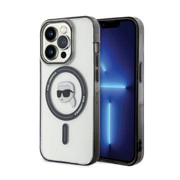 Karl Lagerfeld IML Karl Head MagSafe - maskica za iPhone 15 Pro Max (prozirna)