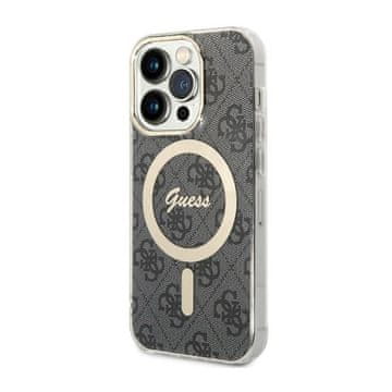 Guess 4G MagSafe - maskica za iPhone 14 Pro (crna)