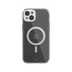 Moshi iGlaze MagSafe - maskica za iPhone 15 Plus (srebrna)