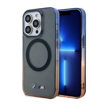 Bmw Gradient Bumper MagSafe - maskica za iPhone 14 Pro Max (siva)