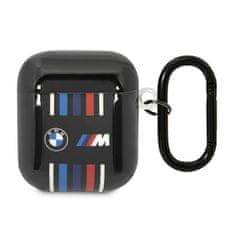 Bmw višebojne linije - futrola za AirPods 1/2 generacije (crna)