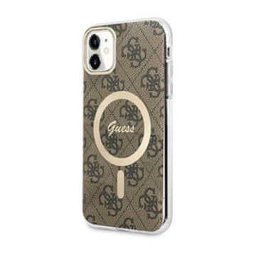 Guess 4G MagSafe - maskica za iPhone 11 (smeđa)